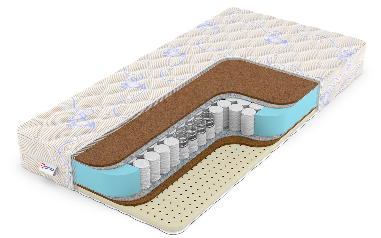 детский матрас Denwir Baby Spring Middle Hard Soft 14 1 Denwir Baby Spring Middle Hard Soft 14